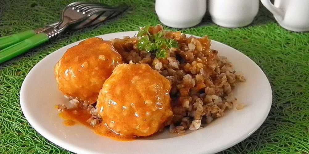 Рецепт куриные тефтели с подливкой