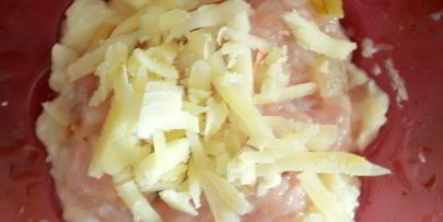 куриные тефтельки в картофельных корзиночках