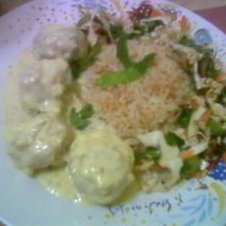 Мясные тефтельки ежики