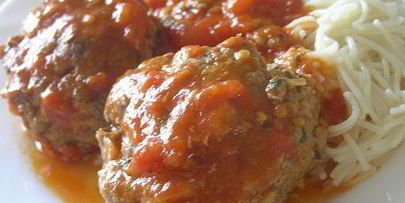 тефтели по-гречески с запеченными овощами