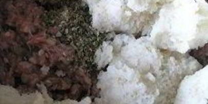 тефтели по-гречески с запеченными овощами