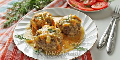 тефтели с гречкой в мультиварке