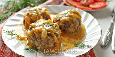 тефтели с гречкой в мультиварке