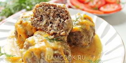 тефтели с гречкой в мультиварке