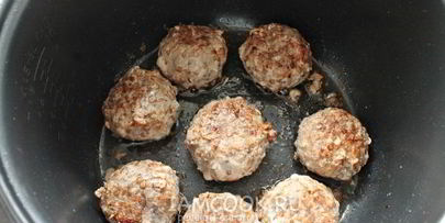 тефтели с гречкой в мультиварке