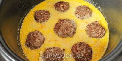 тефтели с гречкой в мультиварке