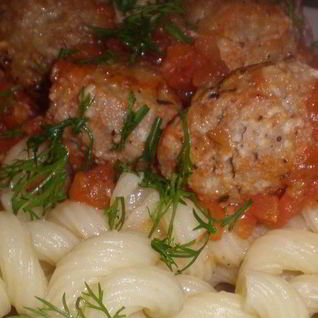 Тефтели с плавленым сыром