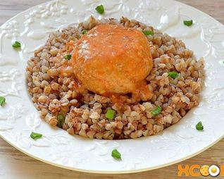 Тефтели с подливкой на сковороде