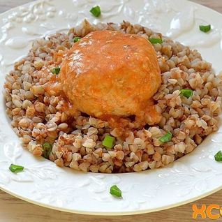 Тефтели с подливкой на сковороде