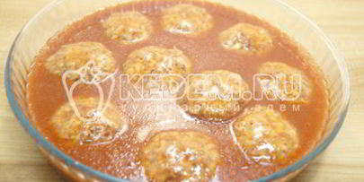 тефтели с рисом в духовке