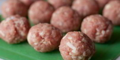 тефтели с яблоком