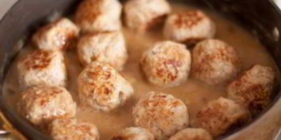 тефтели с яблоком