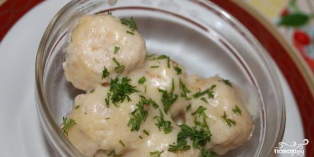 Рецепт тефтели в молочном соусе