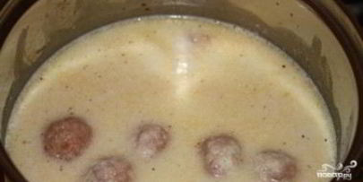 тефтели в молочном соусе