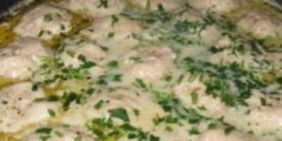 тефтели в молоке