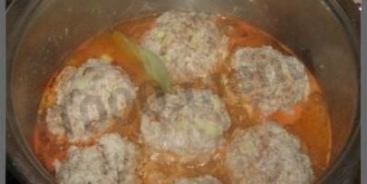 тефтели в подливе