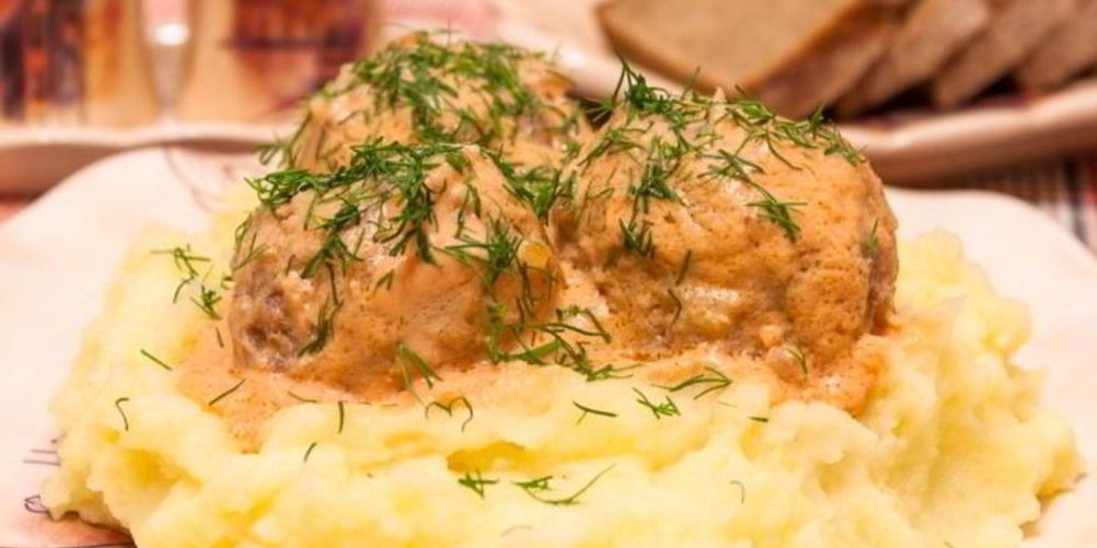 Рецепт тефтели в томатно-сметанном соусе