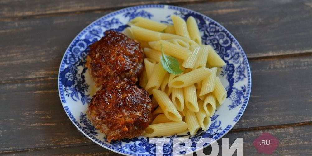 Рецепт тефтели, запеченные в духовке