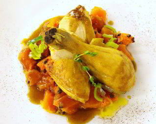 Тыквенная сирата к мясу