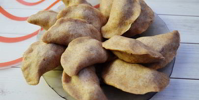 диетические вареники с ягодами