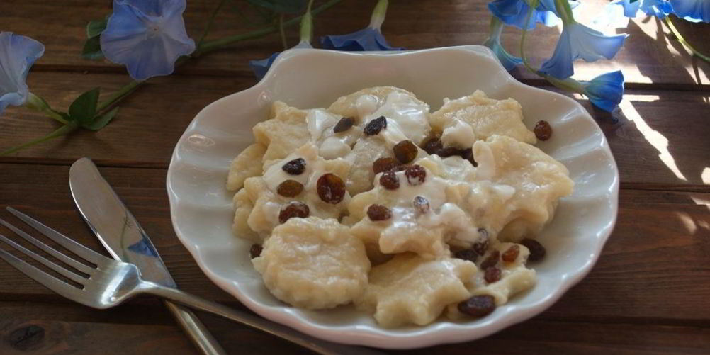 Рецепт ленивые вареники для ребенка