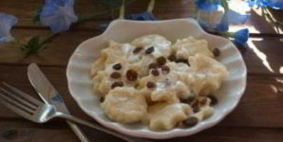 ленивые вареники для ребенка