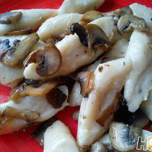 Рецепт Ленивые вареники с грибами