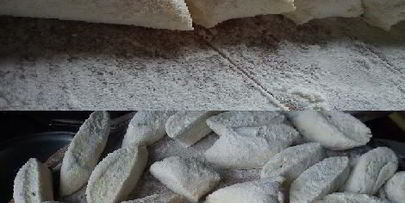 ленивые вареники с грибами