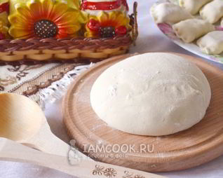 Тесто для вареников на молоке