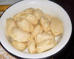 Вареники на пару