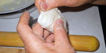 вареники на пару