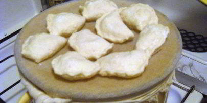 вареники на пару