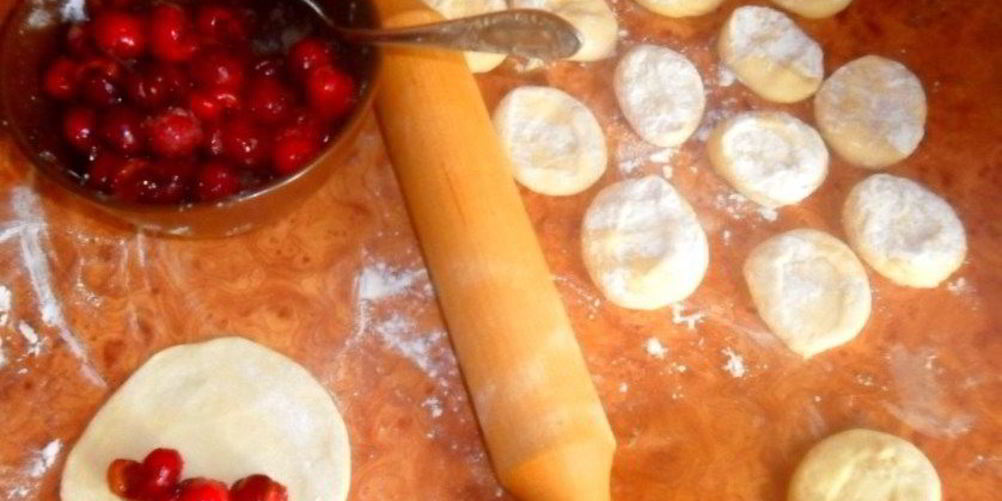 Рецепт вареники с черешней