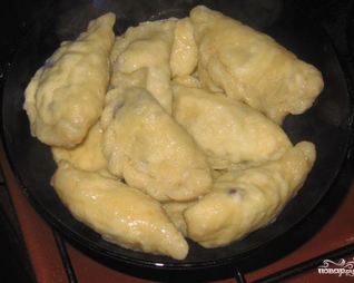 Вареники с черникой