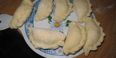 вареники с черникой