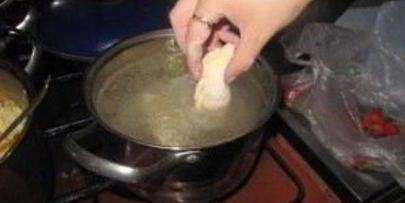 вареники с черникой