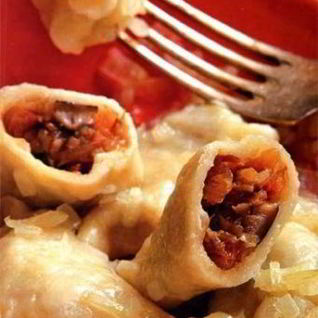 Вареники с капустой