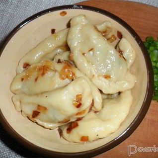 Вареники с картофелем и грибами