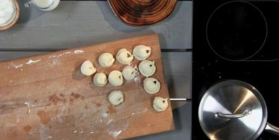 вареники с картофелем