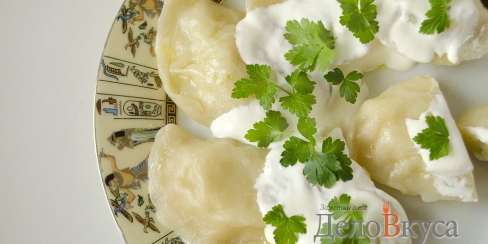 Рецепт вареники с картошкой