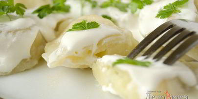 вареники с картошкой