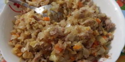 вареники с квашеной капустой и мясом