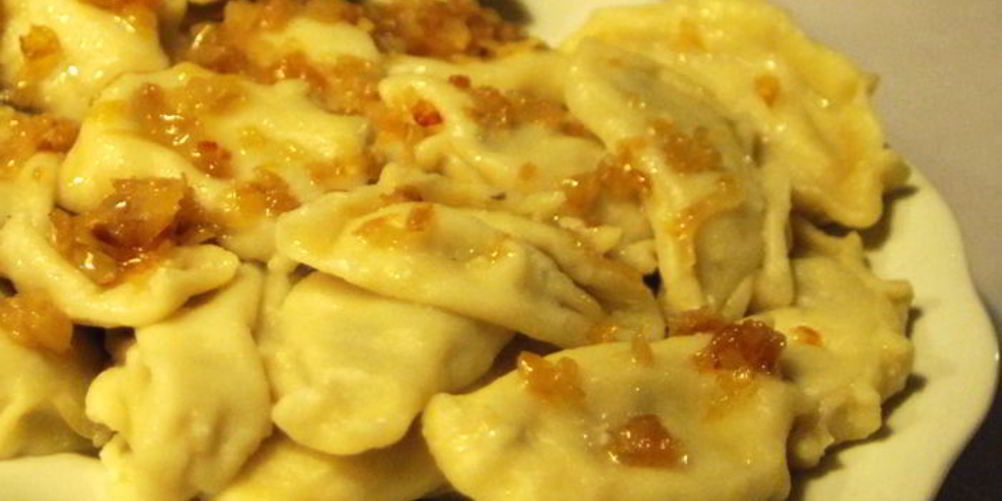 Рецепт вареники с шампиньонами