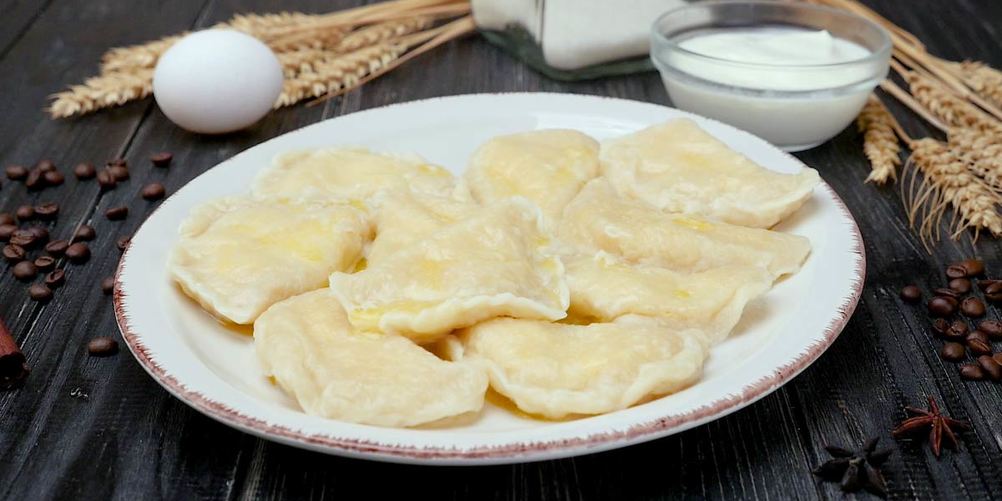 Рецепт вареники с творогом