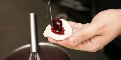 вареники с вишней