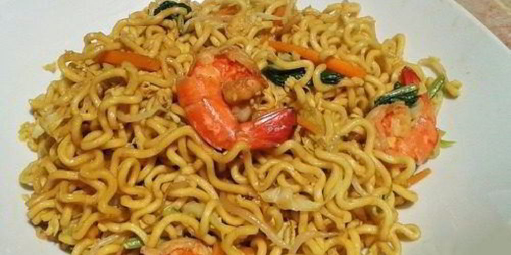 Рецепт яичная лапша с овощами