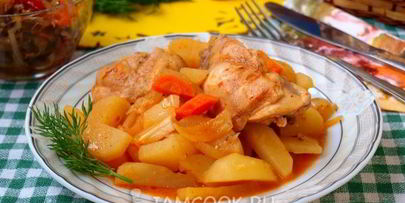 жаркое из кролика