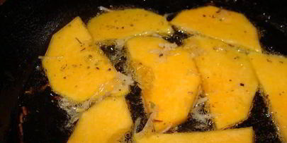 золотой гарнир из тыквы