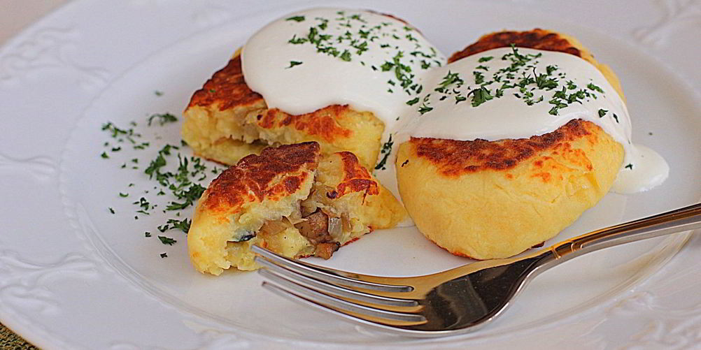 Рецепт картофельные зразы с грибами