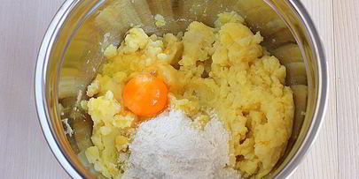 картофельные зразы с грибами